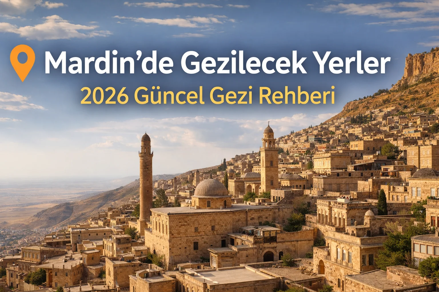 Mardin’de Gezilecek Yerler: 2026 Güncel Gezi Rehberi